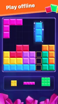 Classic Block Puzzle: Brick Crush Screen Shot 2