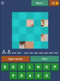 Norsk Kjendis Quiz: Gjett kjente norske personer Screen Shot 4