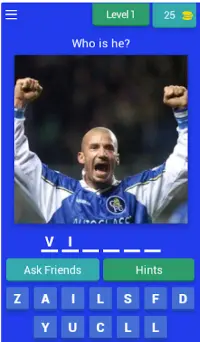 The Blues Player Quiz Screen Shot 0