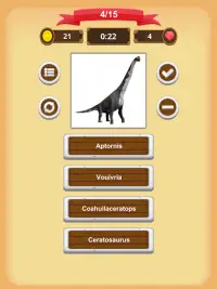 Dinossauros Quiz Screen Shot 19