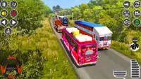 Luxury Coach Bus Driving Game Screen Shot 1