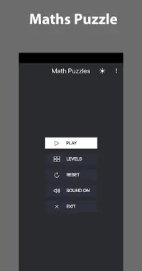 Math Puzzles Screen Shot 0