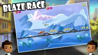 Blaze Fast Monsters Race : City Adventure Screen Shot 2