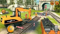 भारतीय रेल ट्रैक निर्माण: ट्रेन गेम्स 2019 Screen Shot 7