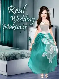 Real Wedding Salon Girl Makeup - Wedding Planner Screen Shot 0