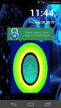 Finger Print Phone Lock Prank Screen Shot 3