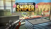 Снайпер 3D: Поезд Стрельба Screen Shot 0