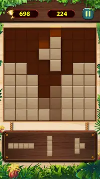 Wood Block Puzzle Classic - 1010 Puzzle Game free Screen Shot 1