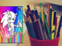 Coloring Sonic 2017 Screen Shot 1