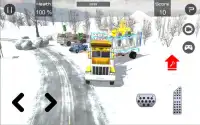 Uphill Snow Cargo Truck Drive Screen Shot 2