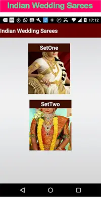 Indian Wedding Sarees Screen Shot 0