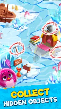 Penguin swap: match 3 games in a frozen world Screen Shot 2