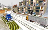 貨物輸送トラックドライバーゲーム2018 Screen Shot 4