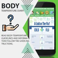 Body Temperature Diary : Thermometer Fever Guide Screen Shot 3