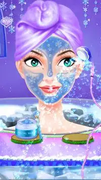 ☃️Baby Snow White Makeup Salon: Hazel games Screen Shot 1