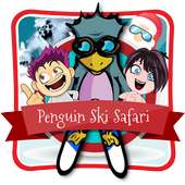 Penguin Ski Race Jeux de Noël
