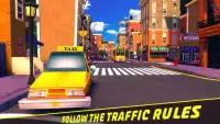 タクシーシム2019年：速い競争のためのクレイジースピードカー Screen Shot 0