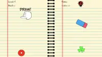 Path Drawer for Ladybug - Adventure Puzzle Game Screen Shot 0