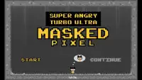 Super Angry Masked Pixel Screen Shot 0