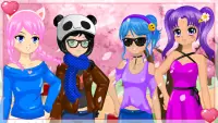 Anime Date Dress Up Girls Game Screen Shot 7