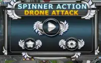 Spinner Açao Drone Ataque Screen Shot 0