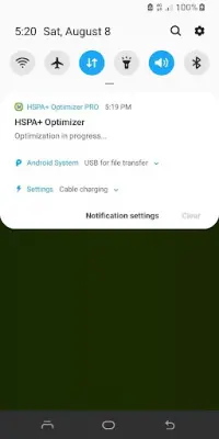 HSPA  | H  Signal Optimizer Screen Shot 2