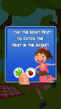 Catch the Fruit Free Game Screen Shot 1