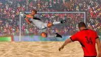 Football Beach Soccer Goalkeeper Goaly Soccer Game Screen Shot 0