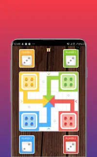 Classic Ludo Parchisi Game Screen Shot 2
