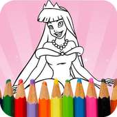 Princess Coloring book Girl