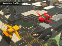 Flying Car Flight Pilot Sim 3D Screen Shot 13