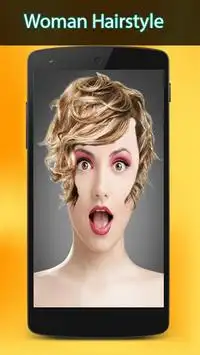 Hairstyle Studio:color changer Screen Shot 1
