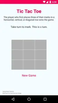 ToyApp: Cross Game Screen Shot 0