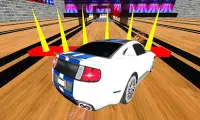 Ultimate Bowling Alley:Stunt Master-Car Bowling 3D Screen Shot 2