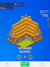 Blocks clicker - craft amazing buildings Screen Shot 9