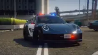 Condução de carro de polícia Screen Shot 5