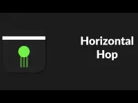 Horizontal Hop: The One Tap Hopping Game Screen Shot 0