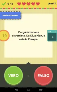 Vero o falso - il gioco Screen Shot 5