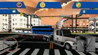 Euro Bus Transporter Simulator Truck Screen Shot 1
