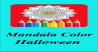 Mandala Color Halloween Screen Shot 0