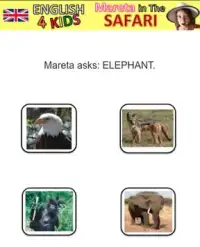 English 4 Kids:Mareta Safari Screen Shot 4