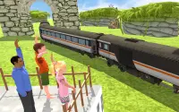 Train Simulator Game Mengemudi Kereta Euro Gratis Screen Shot 4