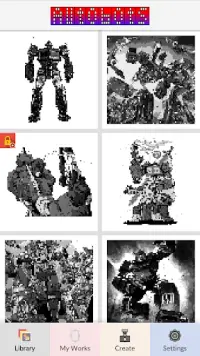 Autobots - Pixel Art Screen Shot 0