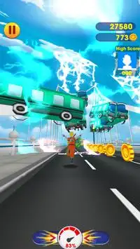 New Subway Naruto Runner Run 3D Screen Shot 3