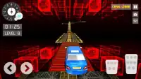 Luxrisk Limo: Impossible Sky Stunt Driving Tracks Screen Shot 9