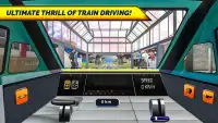 Train Simulator New 3D: Bullet Train Games Screen Shot 6