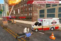 ambulance conduite un service: porter secours Jeux Screen Shot 1