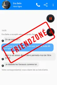 Friendzoné - Jeux sms Screen Shot 4