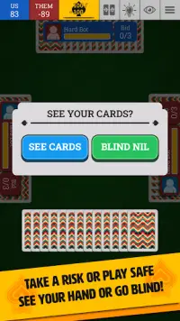 Spades: Classic Cards Online Screen Shot 2