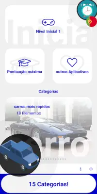 Carro Quiz Jogo 2019 (português) Screen Shot 0